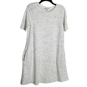 Lila Rose short sleeve mini dress/tunic with pockets. Size M